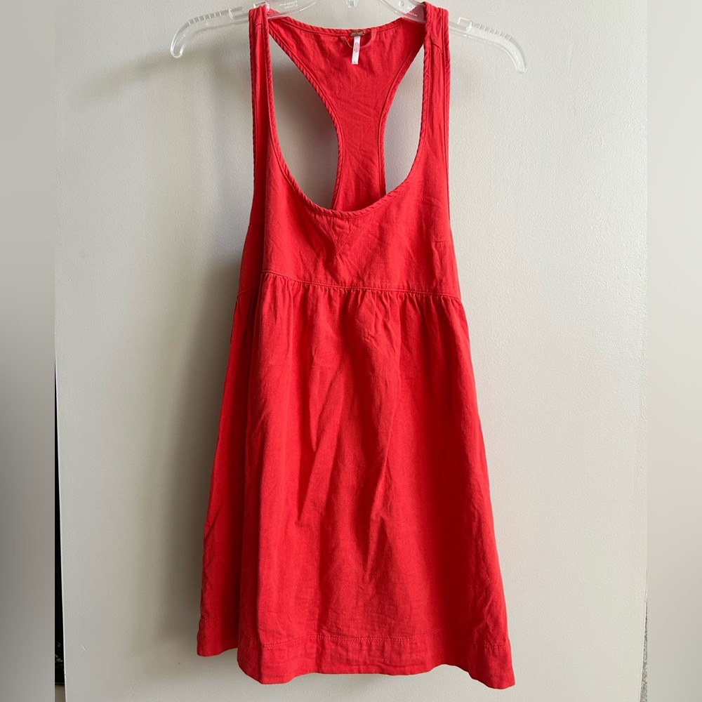 Free People Willow Tank Mini Dres in Mimosa Flower Size Medium - Picture 4 of 6